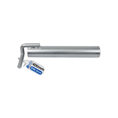 Ancrage en tube d’acier galvanisé à chaud 400 mm – support échafaudage système de fixation robuste – GeZu Impex