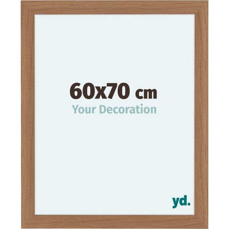 yd. - Cadre photo 60x70 - Noyer clair - MDF - Como (1/5)