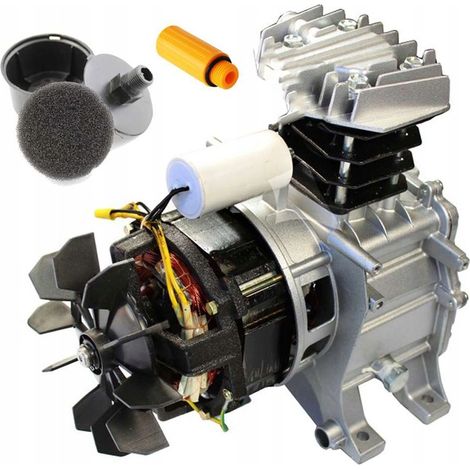 230-V-Elektromotor mit Pumpe für 24/50-Liter-Einkolbenkompressor