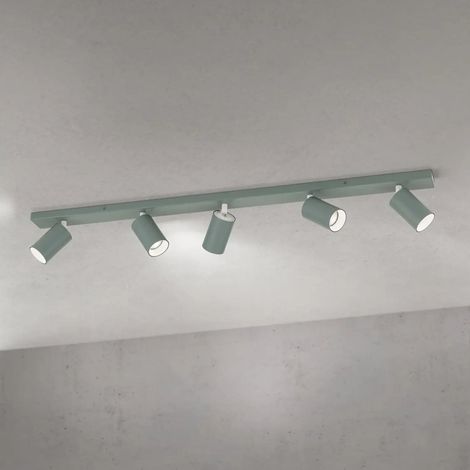 [GEBRAUCHT] B-Ware Orion Deckenstrahler Deckenleuchte Sean Hellgrün Aluminium Stahl Gu10