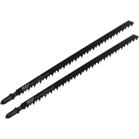 Lot de 5 lames de scie sauteuse longues T744D de 180 mm, pour une coupe rapide du bois et des produits dérivés. Outil à main pour le travail du bois. (1/5)