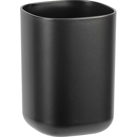 Verre Davos Noir Mat Design élégant Noir Mat - Wenko (1/2)