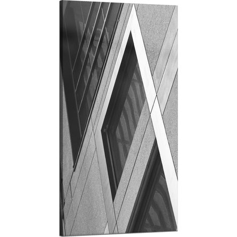 Leinwanddruck Architektur Betonwand 60x120