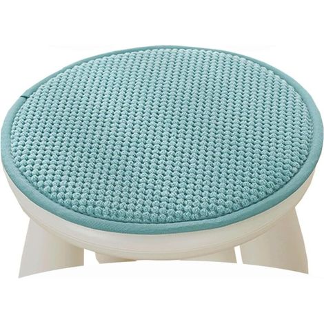 Cuscino rotondo antiscivolo per sgabello da bar, 30 cm, per uso interno/esterno, modello U5