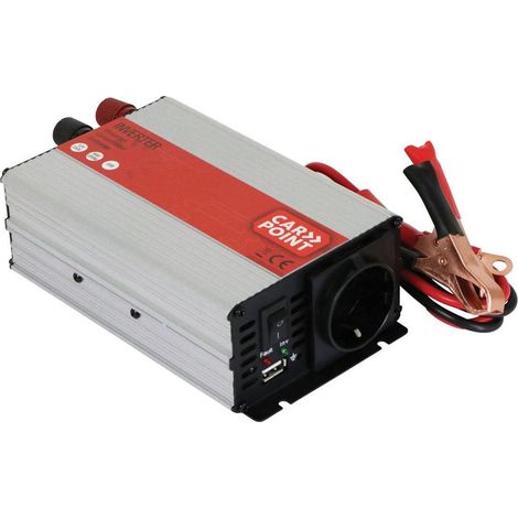 Convertisseur 12v vers 230v 600W Avec Pinces Croco