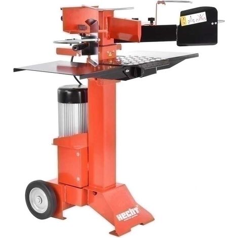 Elektrische Holzspalter vertikal mit 7 Tonnen Spaltkraft, 3000 W