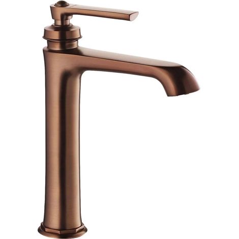 Miscelatore monocomando per lavabo alto modello retrò colore rame Mamoli Mademoiselle 496600000009  Rame