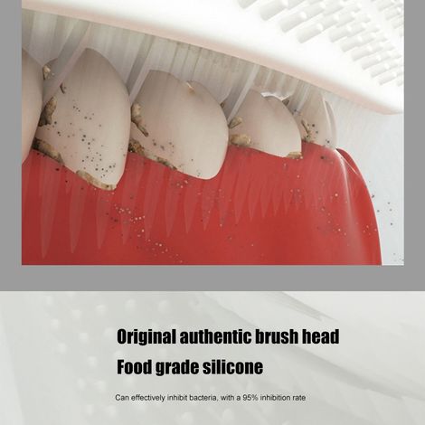Brosse à dents électrique sonique automatique à 360 degrés, brosse à dents ultrasonique en forme de U, dentifrice pour le nettoyage des dents (1/5)