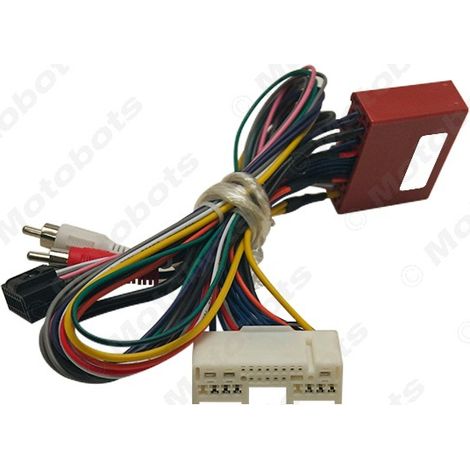 Compatible with 2002-2006 Mazda 6 large-screen Android navigation system, 16-pin car audio/video adapter cable. (1/4)