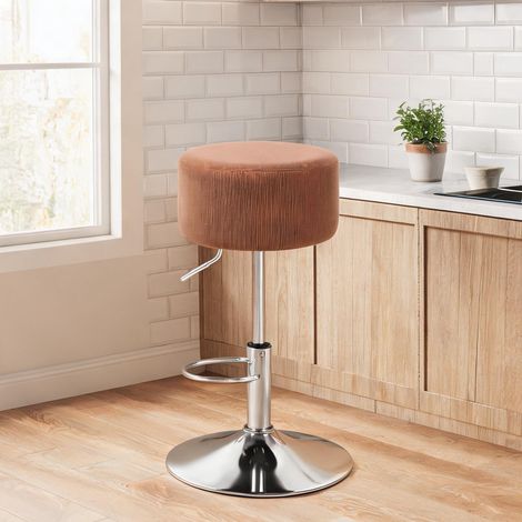 Tabouret de bar réglable de 89 à 99 cm 38 x 38 x 66 cm (1/5)