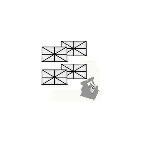 Lot de 4 Filtres Robotiques pour Piscine Rcx70101, filtres de Recharge de Cartouche filtrante pour Hayward Robotic AquaVaC TigerShark SharkVac,Cartouches de filtres de Piscine 827261 (1/4)