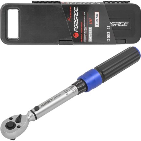 Doppelseitiger Drehmomentschlüssel mit Verriegelung 3/8'' 5-25 Nm (1/5)
