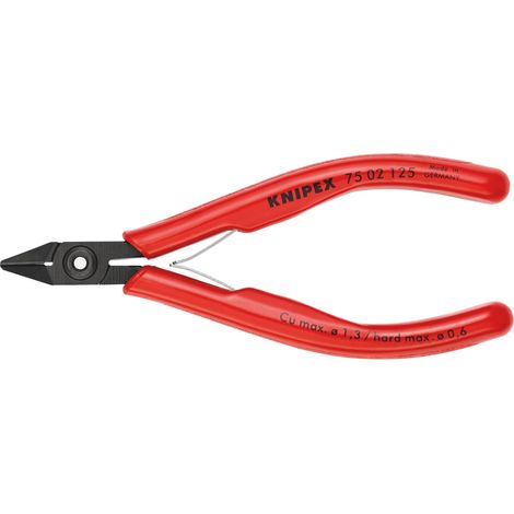 Draper 25628 KNIPEX 75 02 125 SB Electronics Diagonal Cutter, 125mm (1/2)