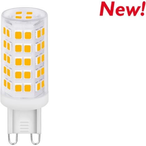 LAMPADA A LED IN CERAMICA 'G9' L.NATUR. 4000K 4,5 W 500 lumen (40W) (1/2)