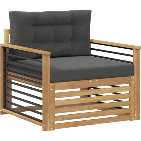 Maison Exclusive - Outdoor-Sofa Polyester Weiß