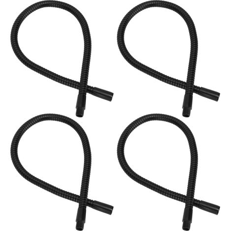 Lot de 4 tuyaux flexibles en aluminium de 10 mm de diamètre pour lampe de table ou de bureau, longueur 45 cm. (1/5)