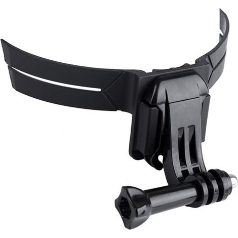 Mentonnière pour casque de moto, compatible avec les accessoires de caméra d'action Hero 10, 9, 8 et 7. (1/5)