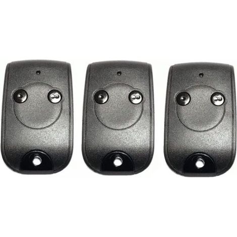 2-channel remote control 433.92 MHz – Controls 2 gate and garage door motors – 100m range – Safety 2.0+ rolling coding technology - 92MHz (1/4)
