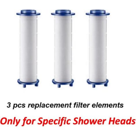 (Filtres uniquement) Pommeau de douche spa massant à 5 modes avec filtre, haute pression, économie d'eau, arrêt d'eau en une seule touche, douchette de salle de bain (1/5)