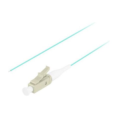 Lanberg MM LC/UPC OM3 EASY STRIP 50/125 2M Aqua Glasfaser-Anschlusskabel (1/3)