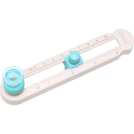 Kreisförmiger Papierschneider, verstellbarer Kreisschneider für Durchmesser 2 – 20 cm, rutschfester Rollschneider zum Nähen, für Papierprojekte, Scrapbooking, Kartenherstellung (1/5)