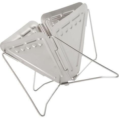 Manueller Kaffeefiltertrichter für Camping, tragbarer, zusammenklappbarer Edelstahlfilterkegel für Filterkaffee im Freien, Reise-Filterkaffeemaschine (1/4)