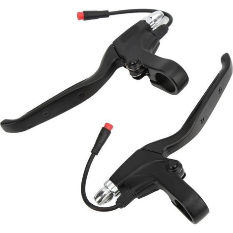 Cikonielf Poignée de frein de scooter électrique 1 paire de levier de frein de Scooter électrique poignée de frein gauche droite (1/4)
