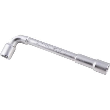 Clé à pipe 6 pans 12mm CrV - OS 4305 - CLAS Equipements