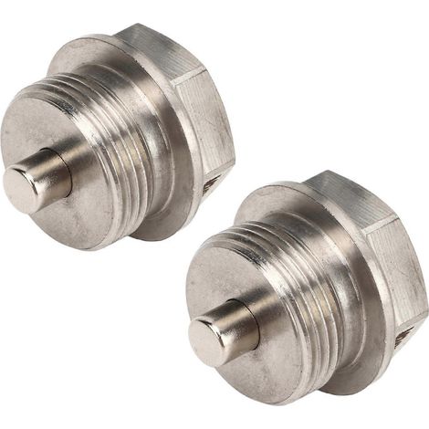 Lot de 2 bouchons de vidange d'huile magnétiques M24x1,5 mm pour moteur, référence 11137605018, étanches et parfaitement adaptés aux modèles X1, X3, X4, X5 et Z4. (1/4)