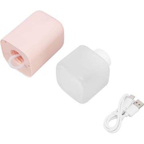 150-ml-Diffusor für ätherische Öle in Rosa – Leiser Ultraschall-Luftbefeuchter mit Verneblung (1/5)