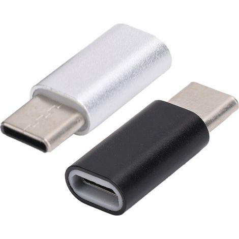 USB-C-Stecker auf USB-Buchse-Adapter für Android, Schnellladekonverter kompatibel (1/5)