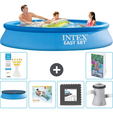 Easy Set Pool Rund - 305x61 cm - 7-teilig S49