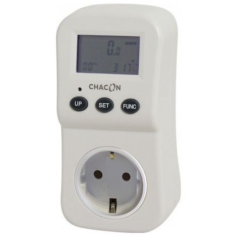 Compteur consommation Ecowatt 550 Schuko - Chacon (1/5)