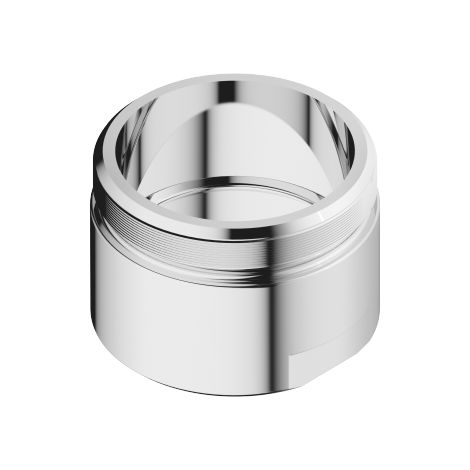 Manchon d'aérateur DO de rechange 092301022 D 18,5 x 13 mm chromé