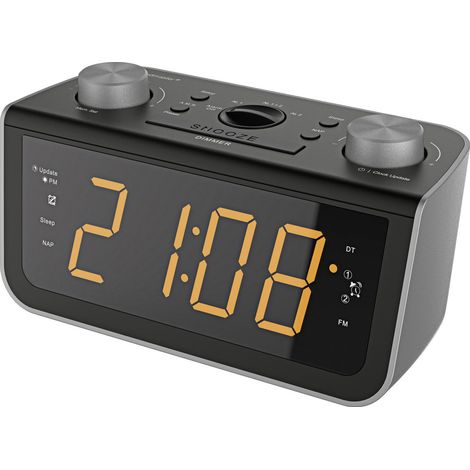 soundmaster FUR5005 Radiowecker UKW    Schwarz