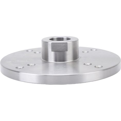 Adaptateur de broche pour tour à bois en acier 45, plateau facial 148mm 1in-8TPI, siège de mandrin pour tour (1/5)
