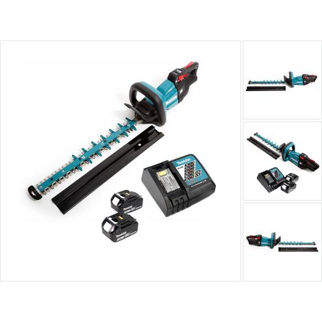 Makita DUH 502 RF Akku Heckenschere 18V 50cm + 2x Akku 3,0Ah + Ladegerät