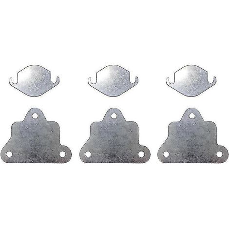 Kit complet de 3 plaques d'obturation EGR pour Ford PX, PX2, Ranger et Mazda (1/5)