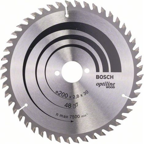 Kreissägeblatt OP WO H 200x30-48 BOSCH 2608640620 (1/5)