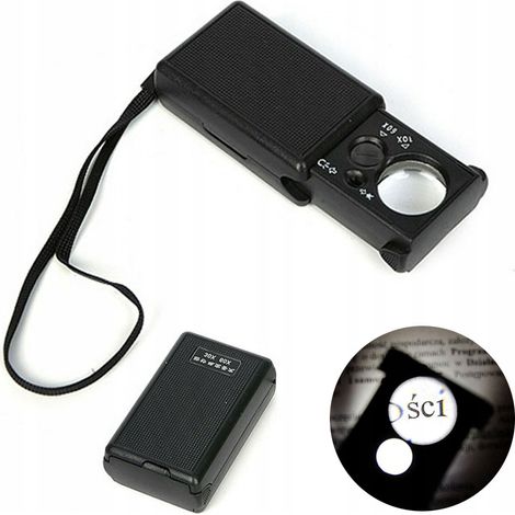 LUPA 9881 TELESC脫PICA LED UV (360) / 12 GABA (1/5)