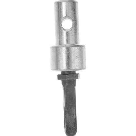 Adaptateur pour Tarière de Sol Électrique, Convertisseur de Foret Carré 4 Ergots, Mandrin Robuste pour Perceuse Jardin, Accessoire Outil de Forage de Terre Professionnel (1/5)