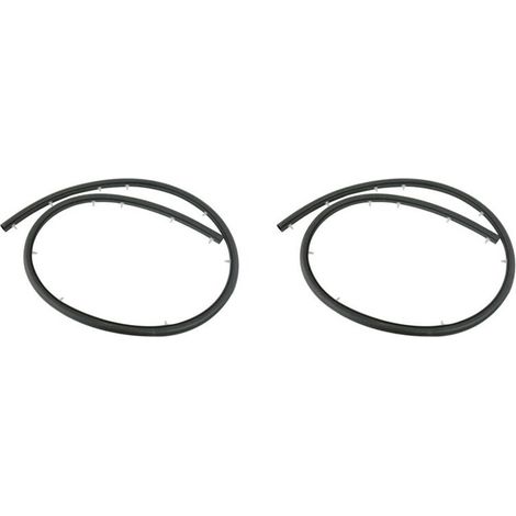 Clip laterali in gomma per cofano (2 pezzi) compatibili con Mitsubishi Pajero, Montero, General V93, V97, V98, V95 (modelli 2007-2020) 5902A054