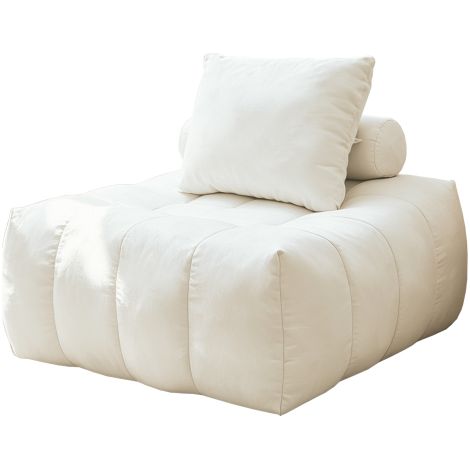 Fauteuil pouf confortable, canapé au sol détente pour salon, chambre, dortoir et bureau (1/5)