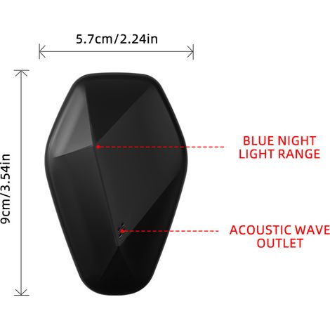 Ultra Pest Repeller Electric Insect Repeller for Indoor Use Ariie Pest Control Device for Rodents Beetles Other Insects (1/5)