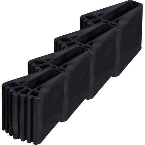 Patins et Caoutchouc pour Antidérapants Forme Trapézoïdale 4pcs Forte Fiabilité Adhérence Optimale Pieds D'échelle Télescopique et Escabeau (1/5)