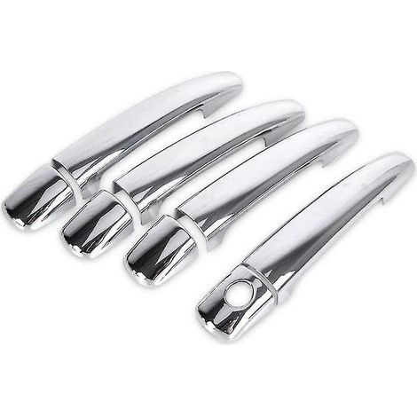 Pour 208 2012-2018 Luxuriou Chrome Exterior Door Handle Cover Car Accessories Stickers Trim Set-- (1/5)