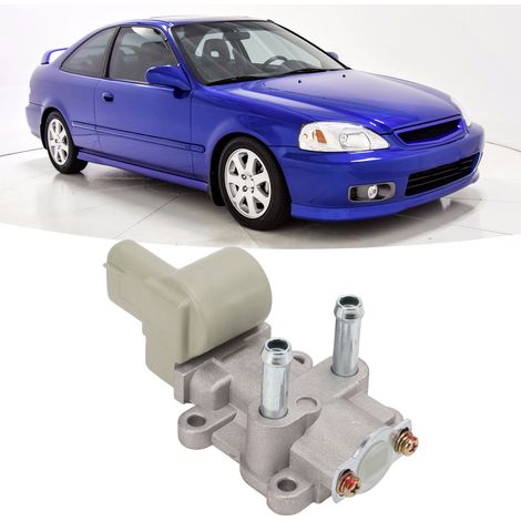 Soupape de régulation du ralenti + joint 16022P2EA51 compatible avec Honda Civic CX DX 1996-2000 et Acura EL 1997-2000 1.6L SOHC (1/5)