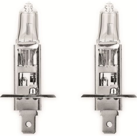 Ampoule halogène pour voiture EUFAB H1, 12V, 55W, P14,5S, 2 pièces (1/2)