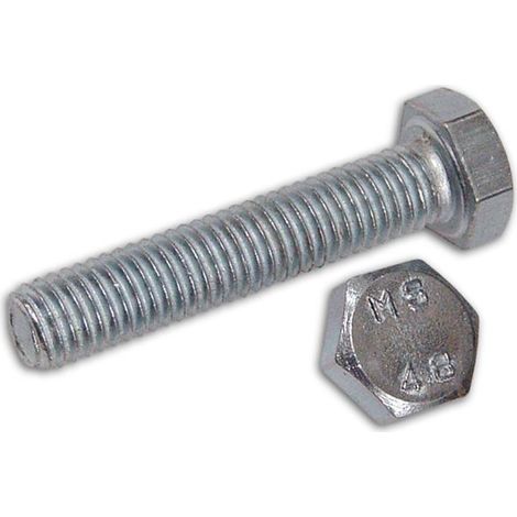 Viti per Metallo Zincate classe 4.8 TE 8x 80 mm Senza Dado conf. 200 pz