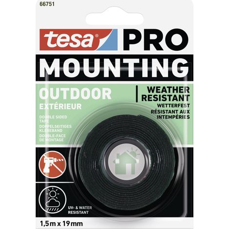 tesa Mounting PRO Outdoor 66751-00000-00 Ruban de montage transparent (L x l) 1.5 m x 19 mm 1 pc(s) (1/5)